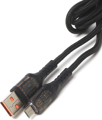 Кабель Digital Part MC-350T USB Type-A - microUSB (1 м, черный) 