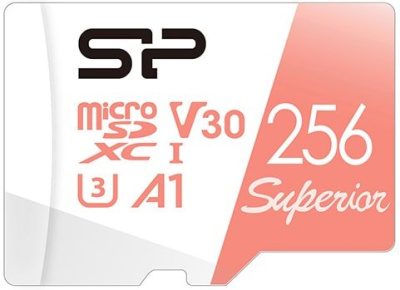 Карта памяти Silicon-Power Superior A1 microSDXC SP256GBSTXDV3V20 256GB 