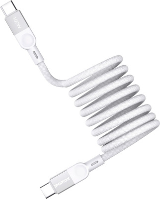 Кабель Momax DC36W USB 3.2 Gen2 Type-C - USB 3.2 Gen2 Type-C (2 м, белый)