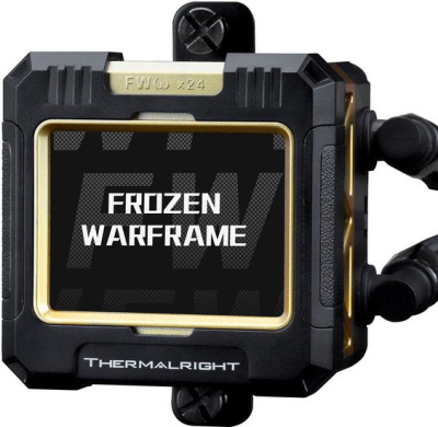 Жидкостное охлаждение для процессора Thermalright Frozen Warframe 360 (черный) 