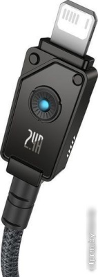 Кабель Baseus Unbreakable Series USB Type-A - Lightning (1 м, черный) 