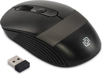 Мышь Oklick 310MW (черный/серый) 