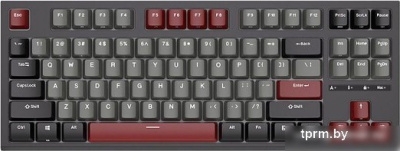 Клавиатура Royal Kludge RK-R87 RGB (черный, RK Red) 