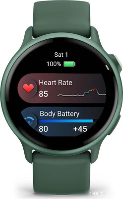 Умные часы Garmin Vivoactive 6 (зеленая яшма) 