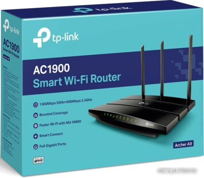 Беспроводной маршрутизатор TP-Link Archer A9 AC1900 