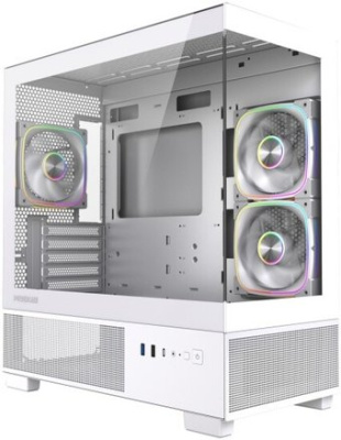 Корпус Powercase Vision Micro S4W CVMMSHW-A3