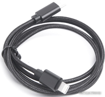 Кабель Atom USB Type-C 3.1 - Lightning (1.8 м, черный) 