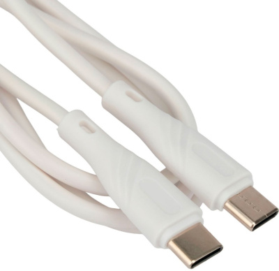 Кабель Cablexpert CCB-USB2-CMCMO1-1MW USB Type-C - USB Type-C (1 м, белый)