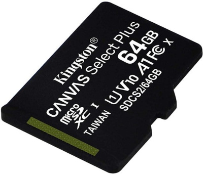 Карта памяти Kingston Canvas Select Plus microSDXC 64GB 
