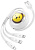 Кабель Baseus CB000063 USB Type-A - Lightning/USB Type-C/microUSB (1.1 м, белый) 