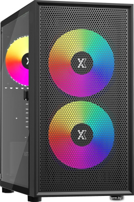 Корпус XASTRA A305M 3ARGB (черный) 