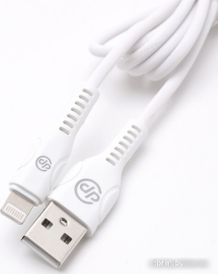 Кабель Digital Part LC-303 USB Type-A - Lightning (1 м, белый) 