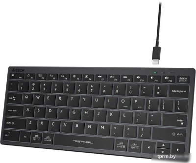 Клавиатура A4Tech Fstyler FX61 (серый/черный) 