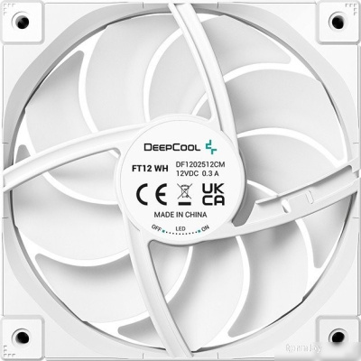Вентилятор для корпуса DeepCool FT12 R-FT12-WHWPN1-G 