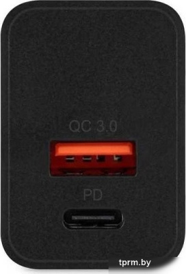 Сетевое зарядное Digma DGW2D (черный) 