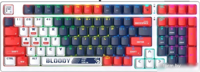 Клавиатура A4Tech Bloody S98 Sports Navy (Bloody BLMS Red) 