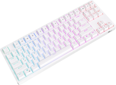 Клавиатура Royal Kludge RK87 RGB (белый, RK Brown) 