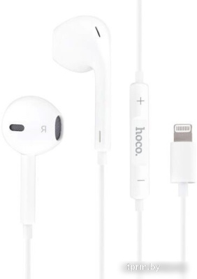 Наушники Hoco M111 Lightning (белый) 