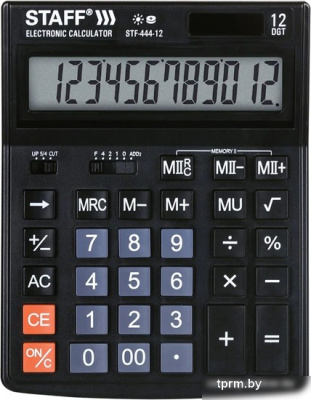 Бухгалтерский калькулятор Staff STF-444-12 250303 