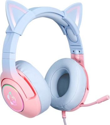 Наушники Onikuma K9 7.1 (голубой/розовый) 