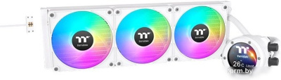Жидкостное охлаждение для процессора Thermaltake TH420 V2 Ultra EX ARGB Snow Edition CL-W428-PL14SW-A 