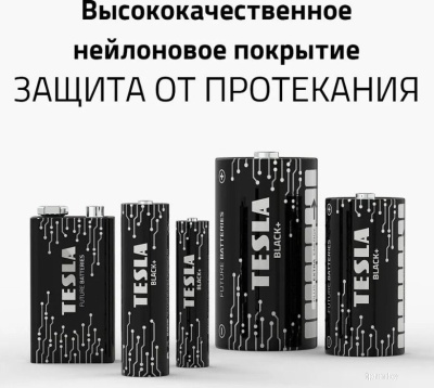 Батарейка Tesla Black+ 6LR61 BP 