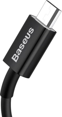 Кабель Baseus CAMYS-A01 USB Type-A - microUSB (2 м, черный) 