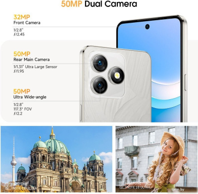 Ulefone Note 18 Ultra 6GB/256GB (черный) 