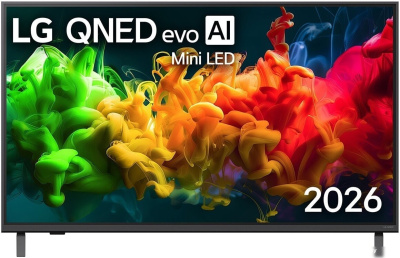MiniLED телевизор LG QNED evo AI QNED80 43QNED80B6B 