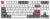 Клавиатура Royal Kludge RK-R87 RGB (белый, RK Red) 