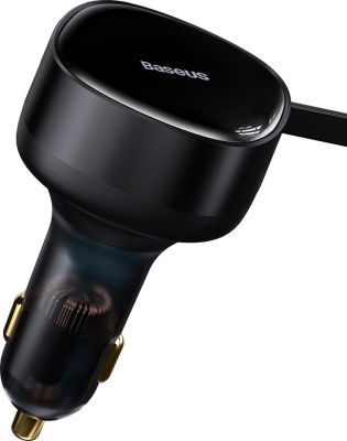 Автомобильное зарядное Baseus Enjoyment Pro 2-in-1 Car Charger C+L 60W C00057802111-02 