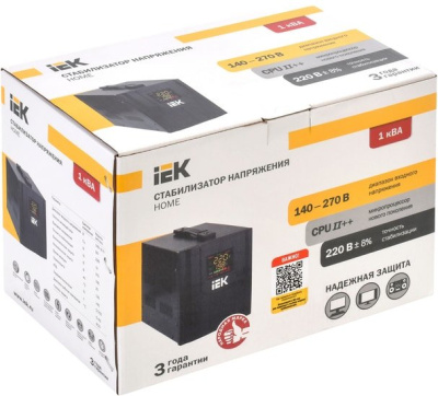 Стабилизатор напряжения IEK Home 1кВА 