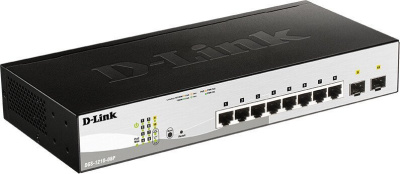 Настраиваемый коммутатор D-Link DGS-1210-08P/G3A 