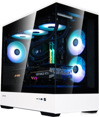 Корпус Zalman P30 (черный/белый) 
