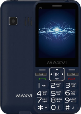 Мобильный телефон Maxvi P3 (синий) 