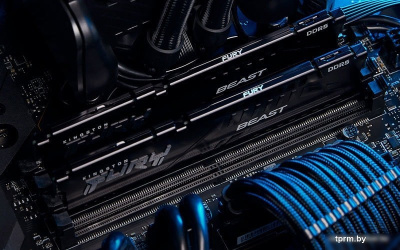 Оперативная память Kingston FURY Beast 16ГБ DDR5 6400 МГц KF564C32BBE-16 