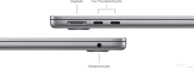 Ноутбук Apple Macbook Air 13" M3 2024 Z1B6001RX 