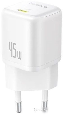 Сетевое зарядное Baseus PicoGo Fast Charger 1C 45W P10176800213-00 (белый) 