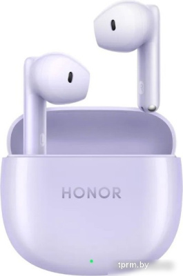 Наушники HONOR Earbuds X6 (сиреневый, международная версия) 