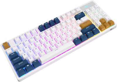Клавиатура Royal Kludge RK89 RGB (белый, RK Lemon) 