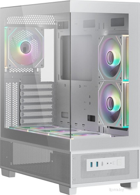Корпус XASTRA Q500 3ARGB-C10 (белый) 