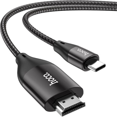 Кабель Hoco UA16 USB Type-C - HDMI (2 м, черный) 