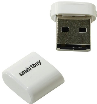 USB Flash Smart Buy Lara White 8GB [SB8GBLARA-W] 