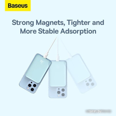 Baseus Magnetic Wireless PPCX020003 6000mAh (голубой) 