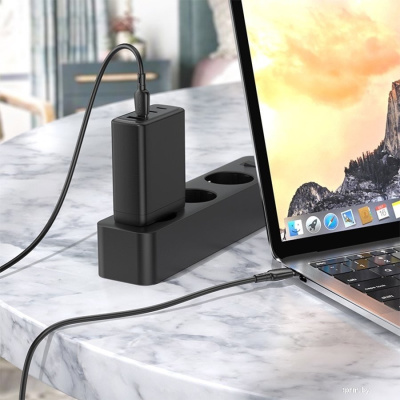 Кабель Borofone BX93 USB Type-С - USB - Type-C (100Вт, 1 м, черный) 