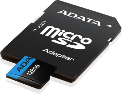 Карта памяти A-Data Premier AUSDX256GUICL10A1-RA1 microSDXC 256GB (с адаптером) 