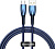 Кабель Baseus Glimmer Series Fast Charging Data Cable USB Type-A - Type-C 100W CADH000503 (2 м, синий) 