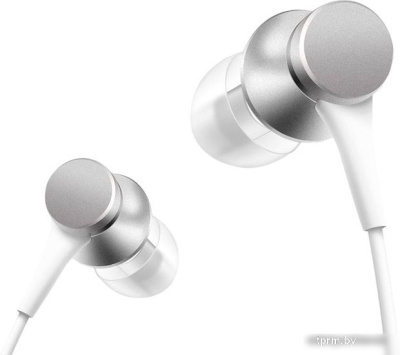 Наушники Xiaomi Mi In-Ear Headphones Basic HSEJ03JY (серебристый) 