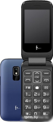 Кнопочный телефон F+ Flip 280 (синий) 