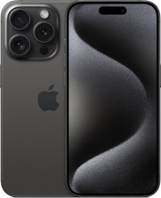 Смартфон Apple iPhone 15 Pro 1TB (черный титан)